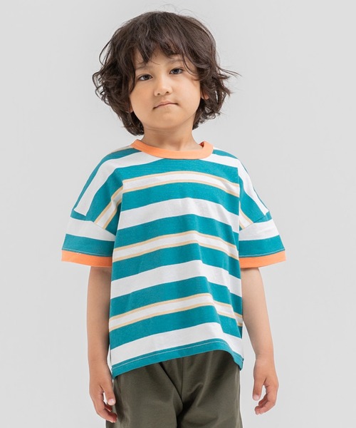 chil2 tシャツ コットン100％ ボーダーTシャツ キッズ 子供服