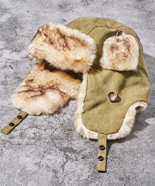 Jaded london ファー トラッパー 帽子 Shop Blonde Fur Trapper | Jaded London | Clothing