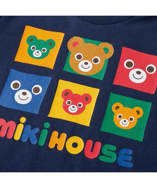 tシャツ パズルブロックプッチー長袖Ｔシャツ キッズ 子供服 男の子の画像