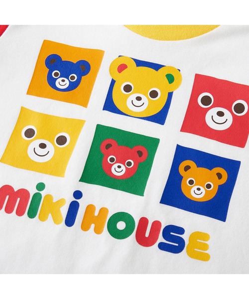 tシャツ パズルブロックプッチー長袖Ｔシャツ キッズ 子供服 男の子の画像