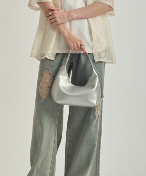 新色追加】【selleglant｜セレグランテ】HALF MOON ONEHAND BAG