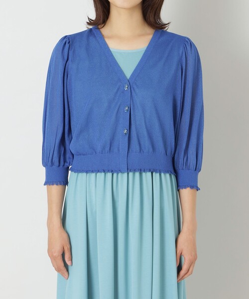 TO BE CHIC カーディガン レーヨンポリエステル レディース