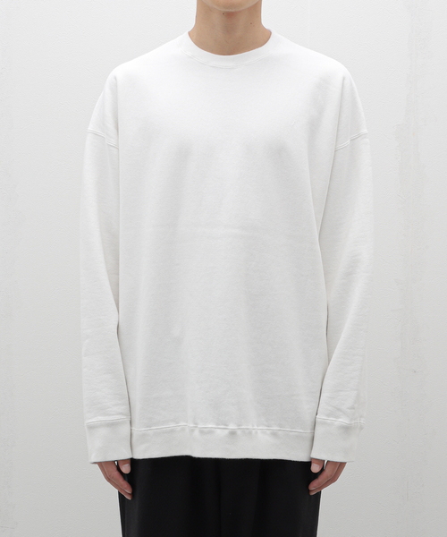 ATON（エイトン） トレーナー スウェット GARMENT DYED URAKE 