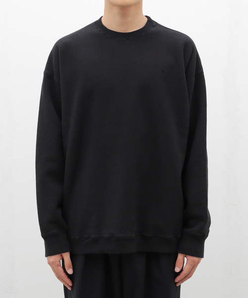 ATON（エイトン） トレーナー スウェット GARMENT DYED URAKE 