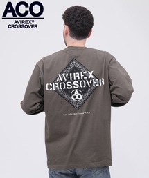 tシャツ 「CROSSOVER」BANDANA PATCH LONGSLEEVE T-SHIRT / バンダナ パッチ 長袖Tシャツ / AVIREX｜ZOZOTOWN Yahoo!店
