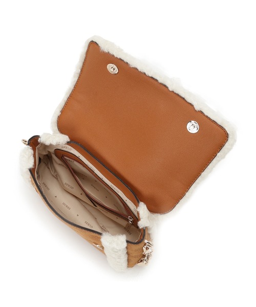 GUESS（ゲス） ショルダーバッグ バッグ DAVIKA Flap Sholder Bag