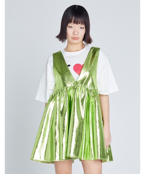 ドレス 「8」「it」「Little sunny bite」shining mini dress_2
