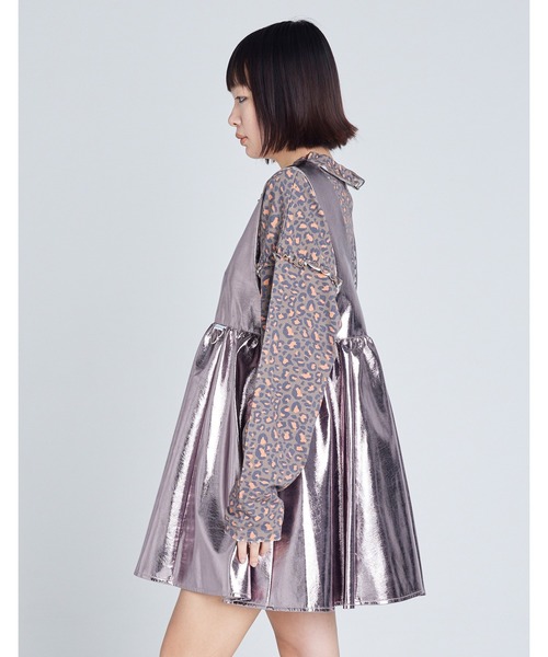 ドレス 「8」「it」「Little sunny bite」shining mini dress_4