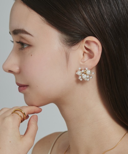 ciite' ピアス パールモチーフピアス (両耳用) レディース : ZOZOTOWN