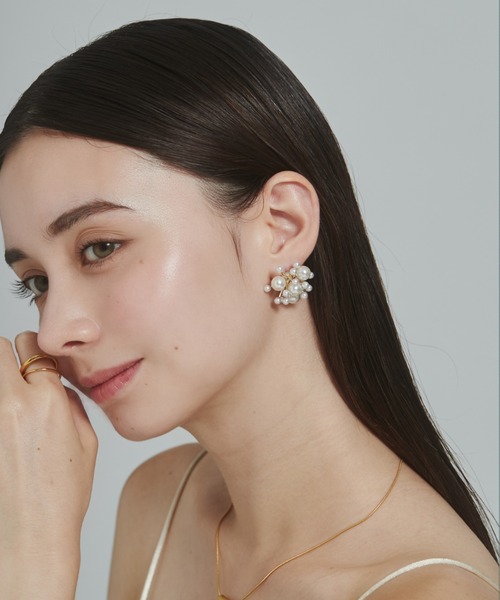 ciite' ピアス パールモチーフピアス (両耳用) レディース : ZOZOTOWN