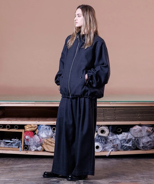 VOAAOV（ヴォアーブ） パンツ 「VOAAOV」BISHU OLD SURGE Tuck Wide