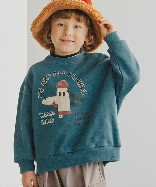 p.premier トレーナー 2柄グラフィックトレーナー キッズ 子供服  