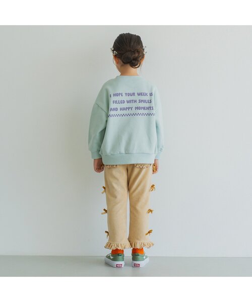 p.premier（ピードットプルミエ） トレーナー 2柄グラフィック