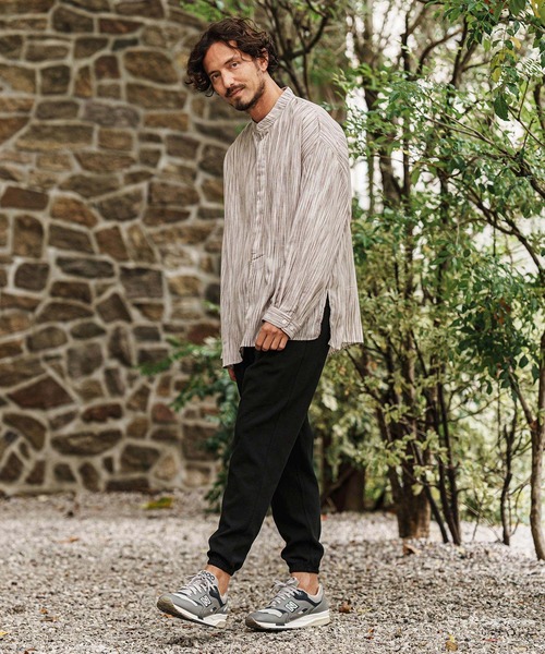 CAMBIO（カンビオ） パンツ mp13098- Ripple Span Jogger Pants
