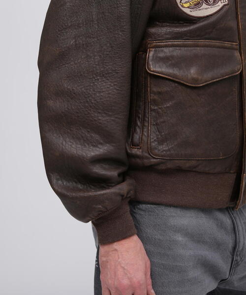 ブルゾン アウター 「50th Anniversary」A-2 BLOUSON / A-2 ブルゾン / AVIREX / アヴィレックスの画像