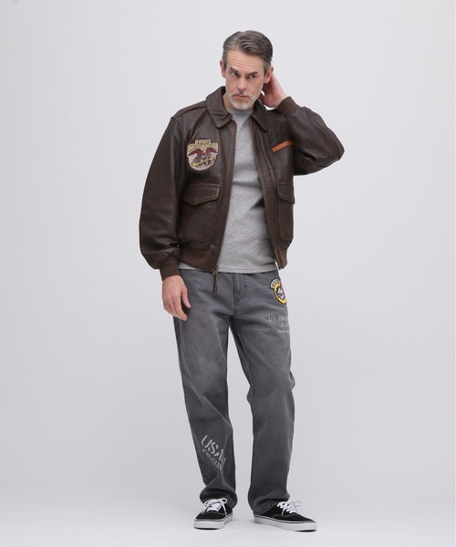 ブルゾン アウター 「50th Anniversary」A-2 BLOUSON / A-2 ブルゾン / AVIREX / アヴィレックスの画像