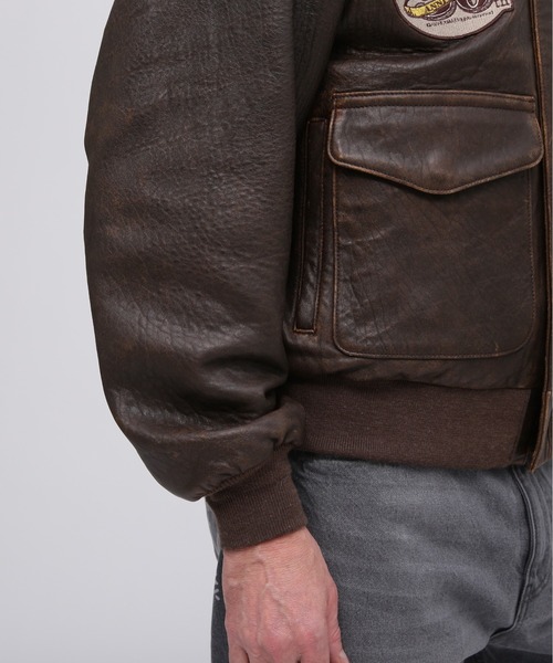 ブルゾン アウター 「50th Anniversary」A-2 BLOUSON / A-2 ブルゾン / AVIREX / アヴィレックスの画像