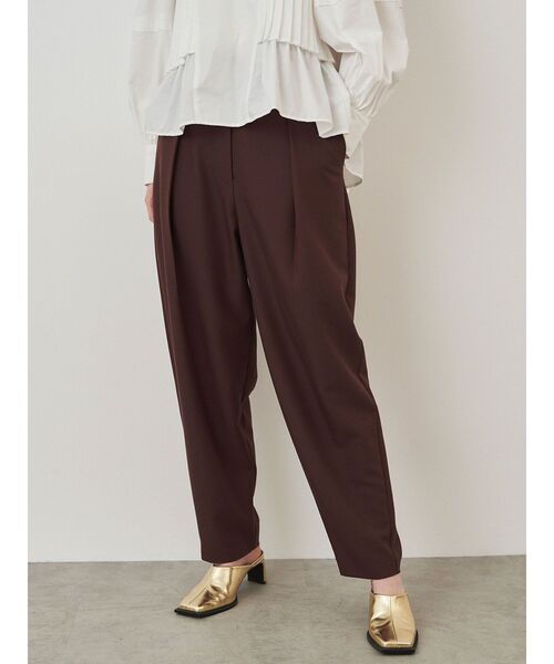 ELENDEEK パンツ カーブタックパンツ レディース : ZOZOTOWN