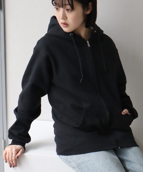GLSR 売れ筋商品|||グルサー パーカー・スウェットシャツ アウター レディース Sweatshirts Black WOMEN's - Sweatshirts & Hoodie ［スウェット＆パーカー
