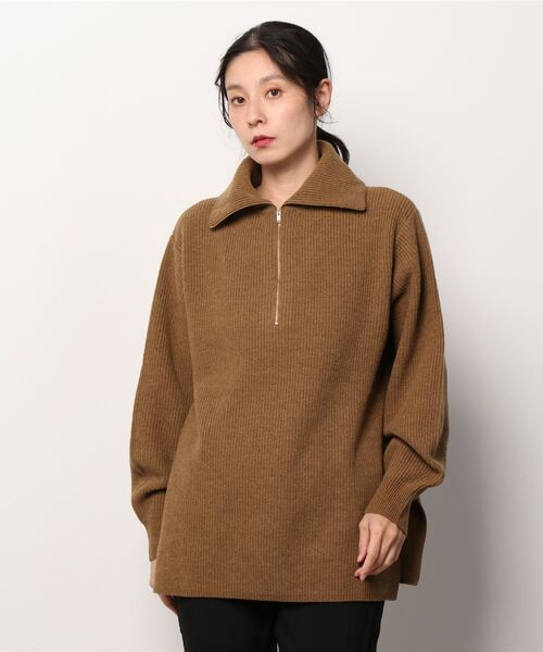 BEAUTY＆YOUTH UNITED ARROWS 長袖ニット FREE ベージュ レディース