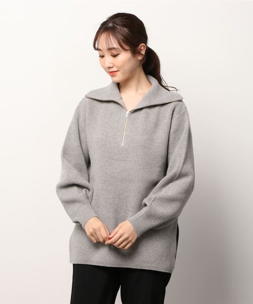 BEAUTY＆YOUTH UNITED ARROWS 長袖ニット FREE ベージュ レディース