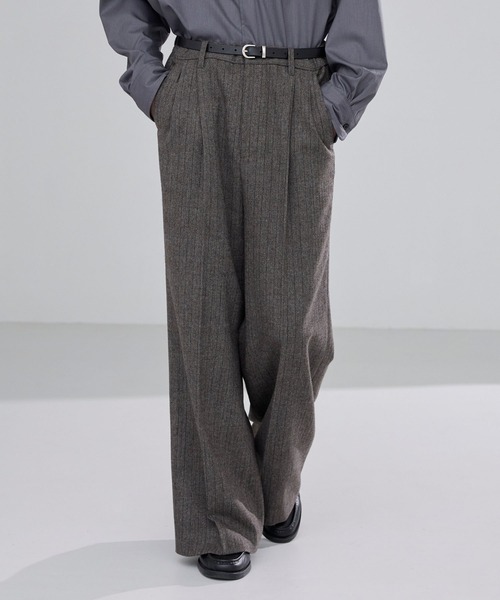 LUENNA スラックス Semi Flare Slacks /セミフレア スラックス