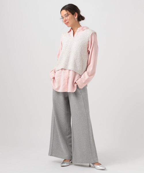 BAYFLOW スウェットパンツ ジャージ スウェットワイドパンツ
