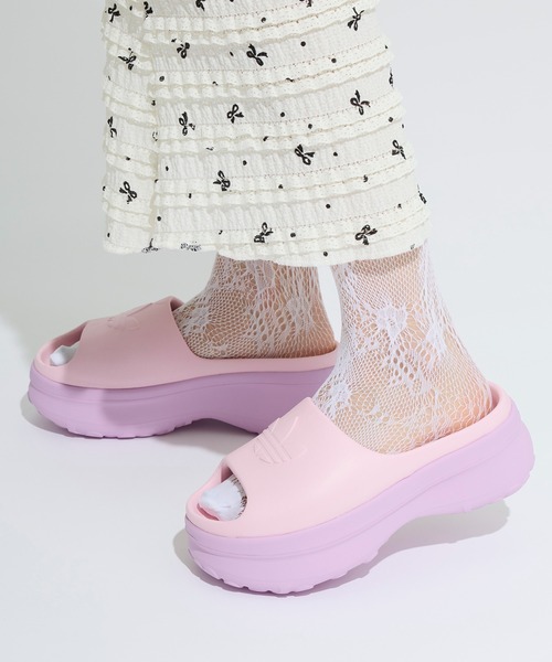 送料込*アディダス×リバティロンドン*Adifomスタンサンダル Adifom スタン サンダル / Adifom Stan Slides / 厚底サンダル