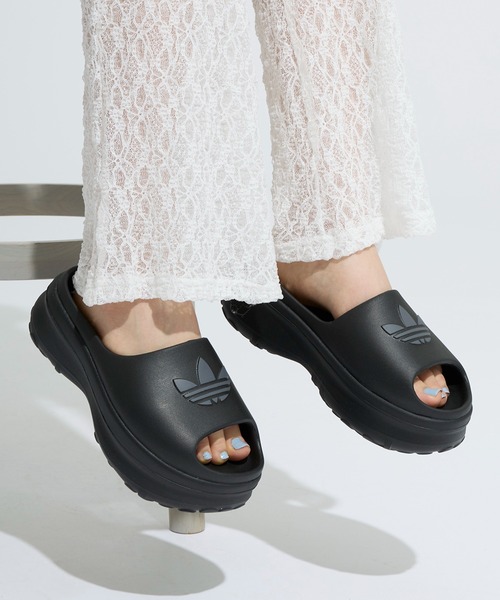 adidas サンダル Adifom スタン / Stan Slides 厚底サンダル