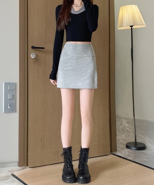 miniministore（ミニミニストア） パンツ スリット入りキュロット