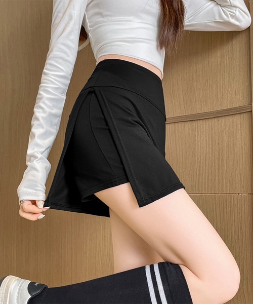 miniministore（ミニミニストア） パンツ スリット入りキュロット