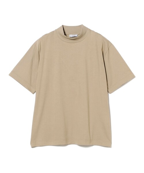 値下げ中【新品未使用】BEAMS　モックネックシャツ　メンズ BEAMS F tシャツ ELACIO / モックネック Tシャツ メンズ