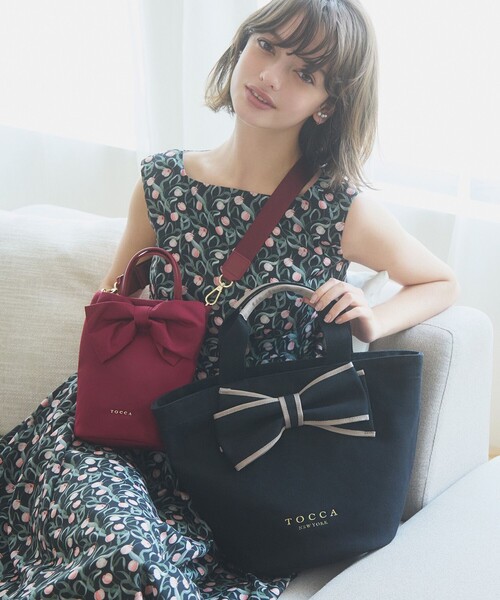 TOCCA デイバック リュック RIBBON KNOT NYLON MULTI BAG