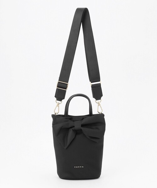 【美品】トッカ RIBBON KNOT ボディバッグ ナイロン 黒 RIBBON KNOT BODY BAG – TOCCA OFFICIAL SITE