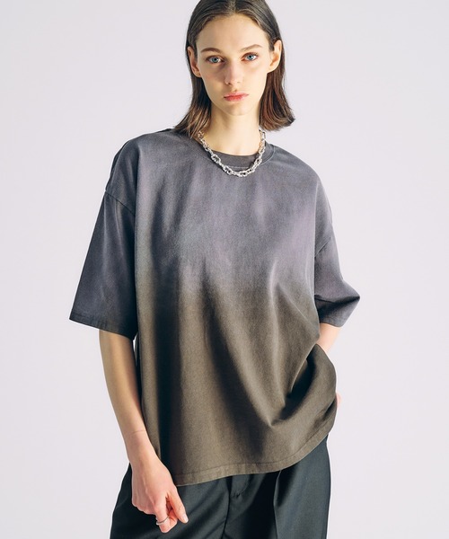 selle glant tシャツ GRADATION SULFUR DYE T-SHIRT