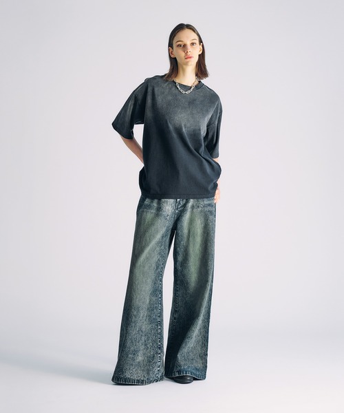 selle glant tシャツ GRADATION SULFUR DYE T-SHIRT