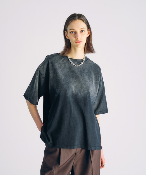 selle glant tシャツ GRADATION SULFUR DYE T-SHIRT