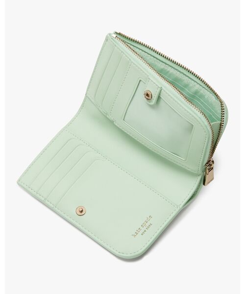 kate spade NEW YORK 財布 デコ キルテッド コンパクト
