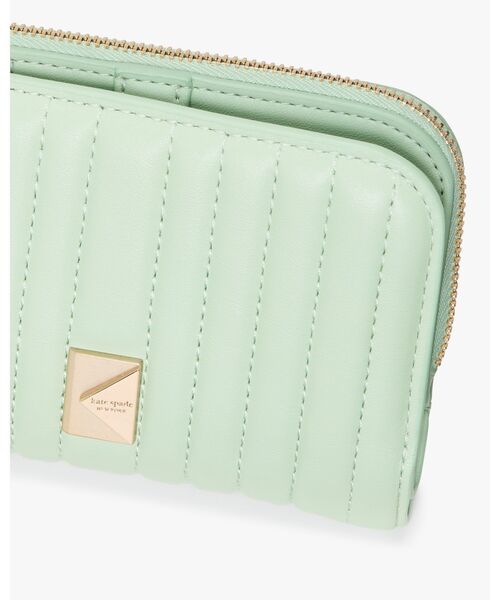 kate spade /デコ キルテッド コンパクト ウォレット kate spade NEW YORK 財布 デコ キルテッド コンパクト