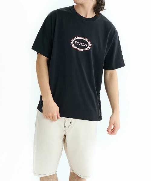RVCA Tシャツ 黒 S おすすめ商品紹介】RVCA Tシャツ RUOTOLO STACK 黒