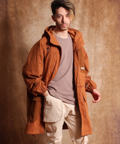 「WILDERNESS EXPERIENCE」 コート LARGE オレンジ メンズ_画像5