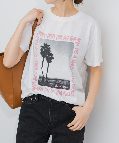 Spick and Span メイプルphoto Tee セール】melple / メイプル photo Tee（Tシャツ/カットソー