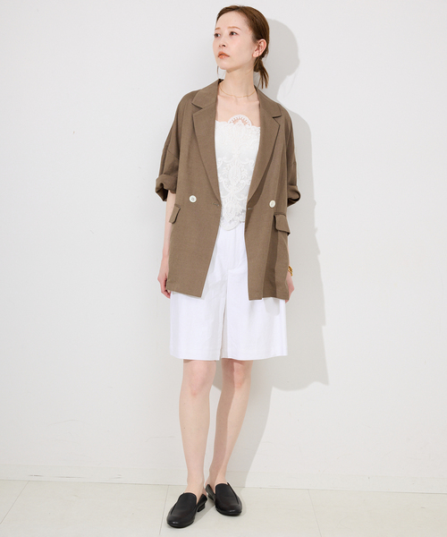 未使用　IENA　イエナ　キュロット　ハイウエスト　Aライン　ハーフ　パンツ ショートパンツ レディース キュロット ハーフ Aライン 短パン