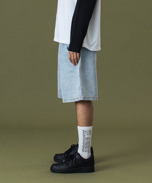 XLARGE ジーンズ EASY DENIM SHORTS メンズ レディース