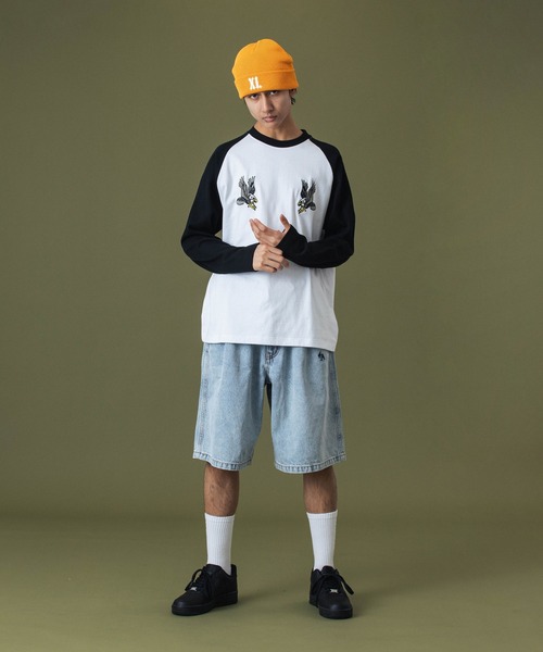 XLARGE ジーンズ EASY DENIM SHORTS メンズ レディース