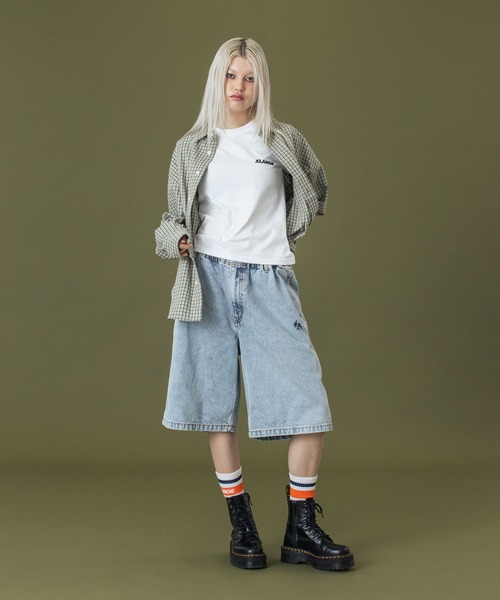 パンツ EASY DENIM SHORTS XLARGE 25SS XLARGE ジーンズ EASY DENIM SHORTS メンズ レディース