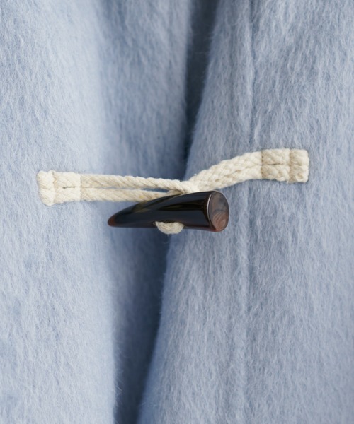 「natural couture」 ダッフルコート FREE グレイッシュベージュ レディース_画像6