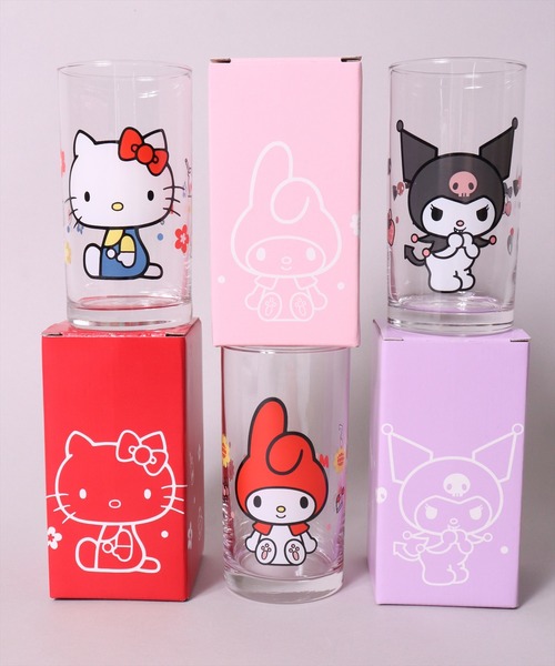 sanrio（サンリオ） タンブラー (OS)「sanrio」キャラクター ガラス