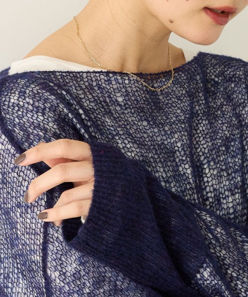 BABYLONE（バビロン） 長袖ニット フリー ブラウン レディース