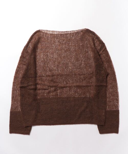 美品　BABYLONE バビロン BABYLONE（バビロン） 長袖ニット フリー ブラウン レディース